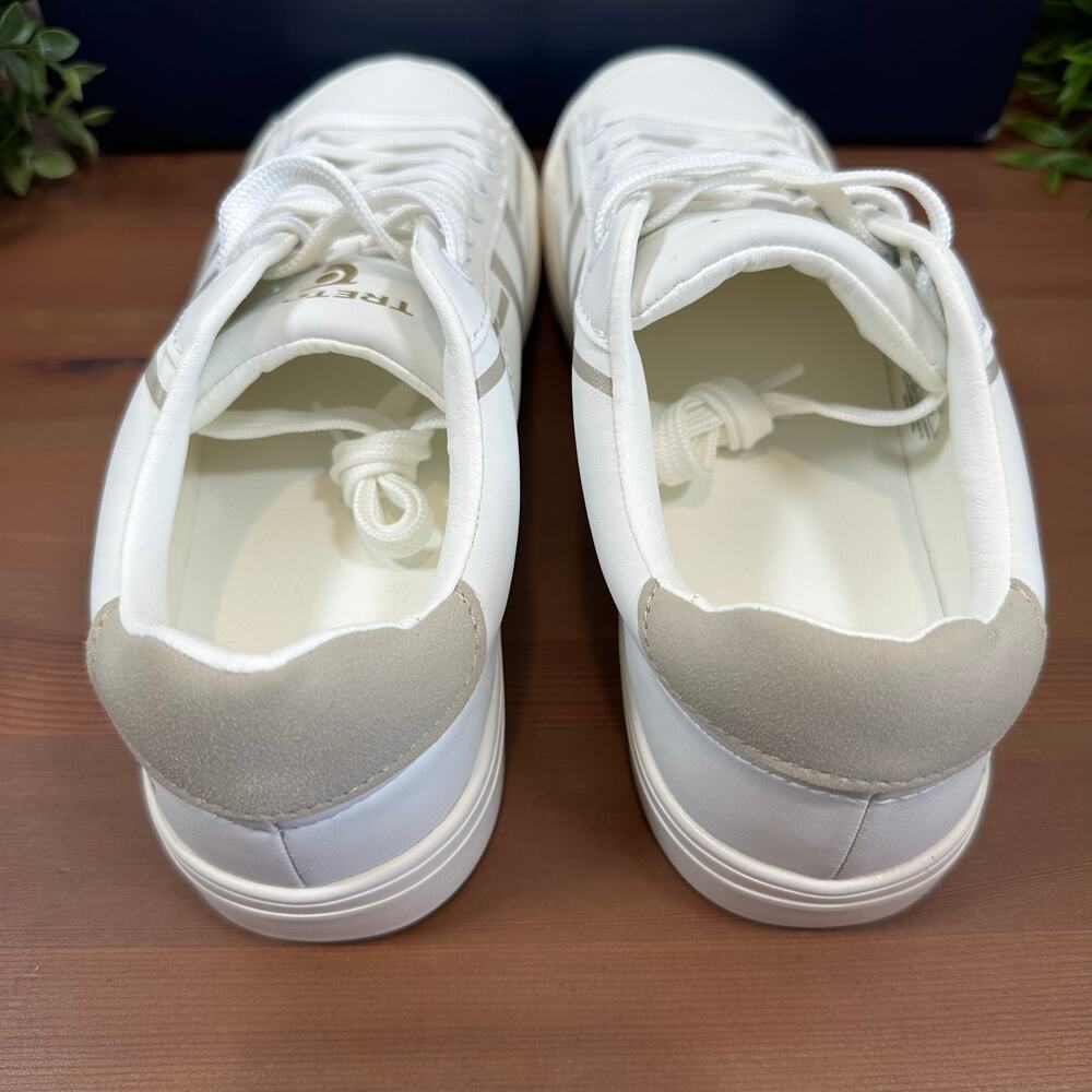 Tretorn Women's Serve Lace Up White Sneakers Size 7 - Picture 5 of 7